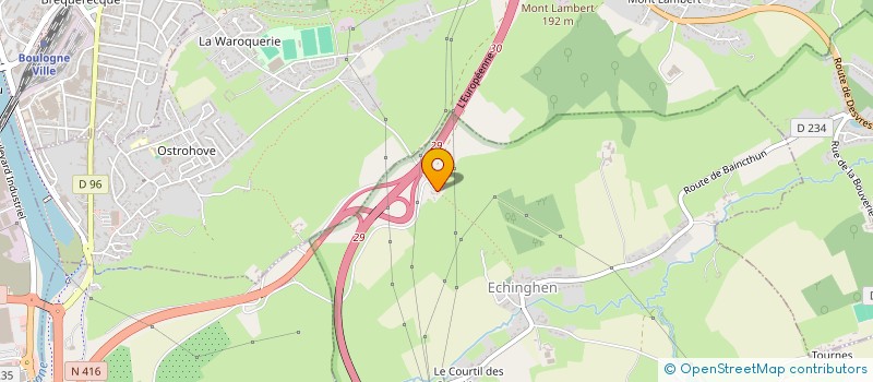 localisation de l'entreprise CALOIN & CO à ECHINGHEN