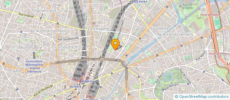 localisation de l'entreprise CALON  PARIS