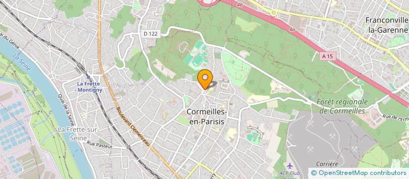 localisation de l'entreprise CALONE GROUP à CORMEILLES-EN-PARISIS