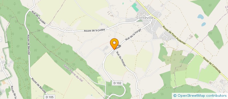 localisation de l'entreprise CALONNE TERRE DE LIEN  LA LANDE SAINT LEGER