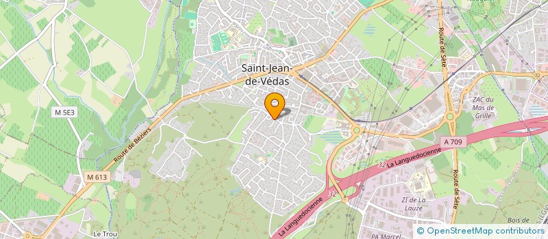 localisation de l'entreprise CALOPI DUE  SAINT-JEAN-DE-VEDAS