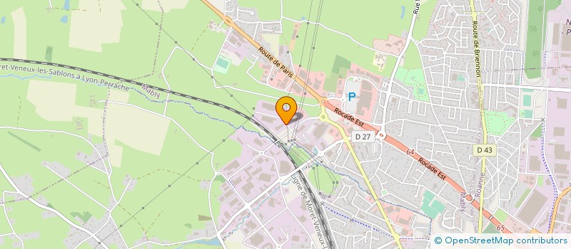 localisation de l'entreprise CALORIFLOAT  MABLY