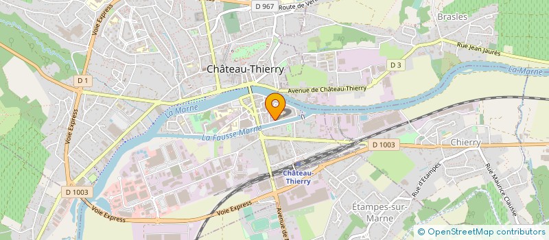localisation de l'entreprise CALORIFUGE PRO à GRIGNY