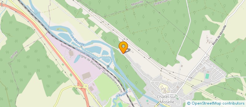 localisation de l'entreprise CALOT JEAN PAUL  CHATEL-SUR-MOSELLE