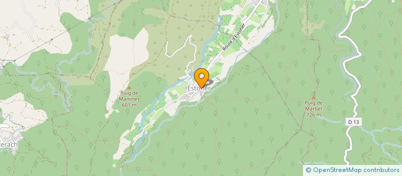 localisation de l'entreprise CALOU  ESTOHER