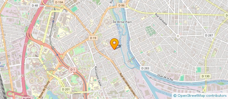 localisation de l'entreprise CALOUJIP à CRETEIL