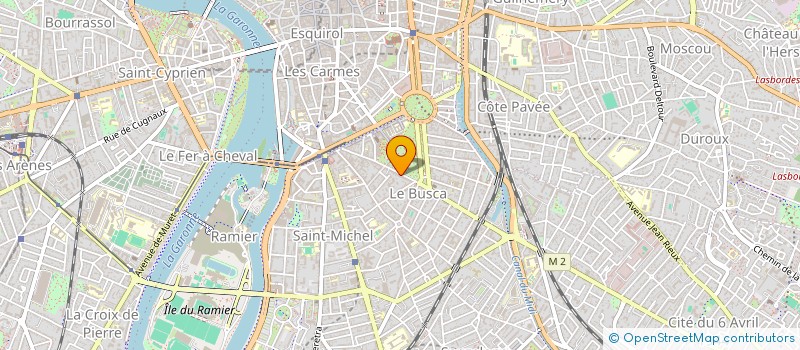 localisation de l'entreprise CALOUMAT à TOULOUSE