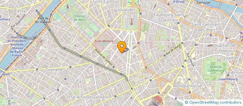 localisation de l'entreprise CALOUSTE  PARIS