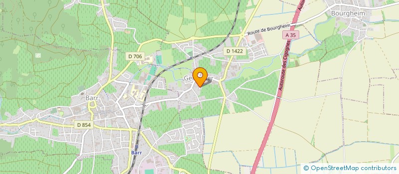 localisation de l'entreprise CALPAMOS  GERTWILLER