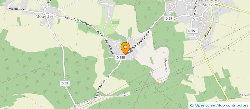 localisation de l'entreprise CALPICERAM  MOUETTES