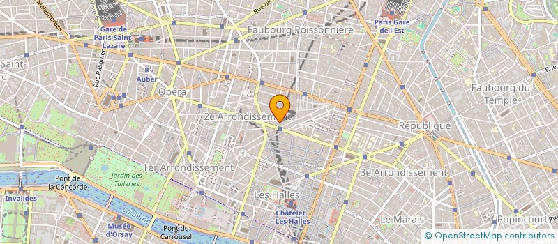 localisation de l'entreprise CALQ  PARIS