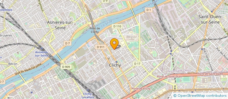 localisation de l'entreprise CALT STORY à CLICHY