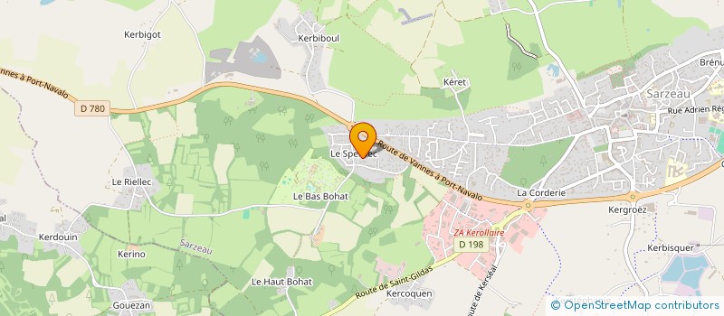 localisation de l'entreprise CALTAGIRONE EVENEMENTS  SARZEAU