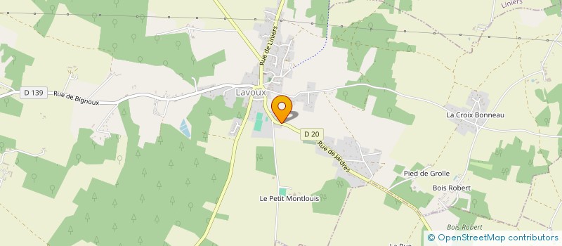 localisation de l'entreprise CALUNE PRODUCTIONS à LAVOUX