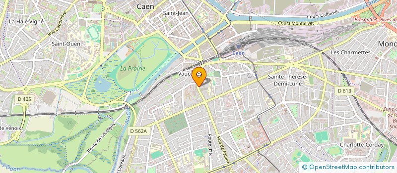 localisation de l'entreprise CALVADOJO à CAEN