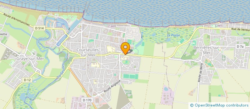 localisation de l'entreprise CALVADOS à COURSEULLES-SUR-MER