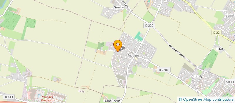 localisation de l'entreprise CALVADOS ROBOTICS EXPLORERS ACADEMY  AUTHIE