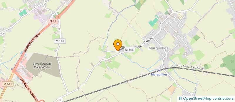 localisation de l'entreprise CALVANUS  WISSANT