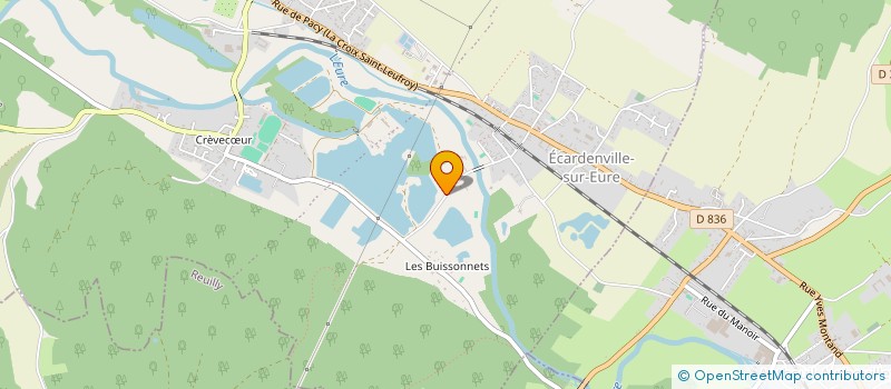 localisation de l'entreprise CALVEL à CLEF VALLEE D'EURE