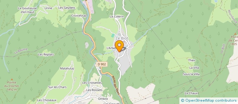 localisation de l'entreprise CALVERT HATCHARD  SEYTROUX