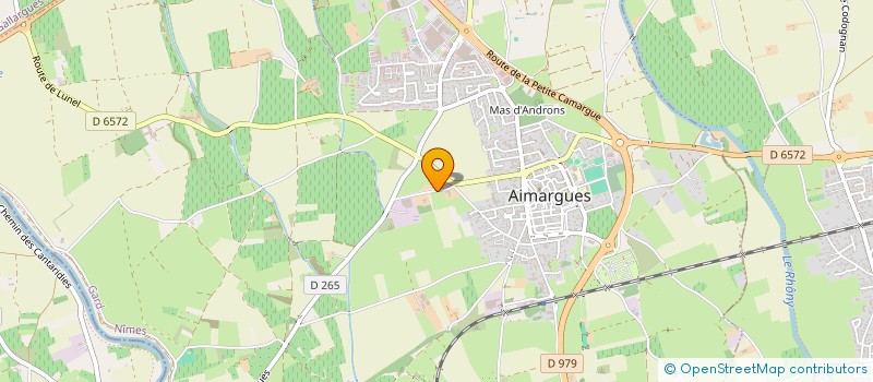 localisation de l'entreprise CALVET IMMOBILIER à AIMARGUES