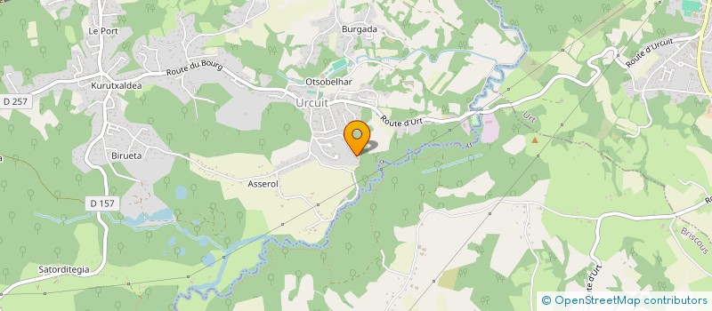 localisation de l'entreprise CALVETTIX  URCUIT