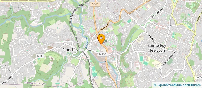 localisation de l'entreprise CALVIE-REST  FRANCHEVILLE