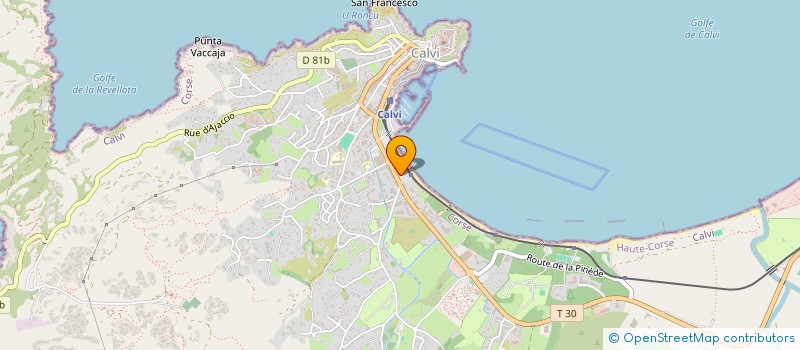 localisation de l'entreprise CALVIIMMO à CALVI