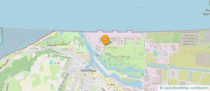 localisation de l'entreprise CALVIMMO à HONFLEUR