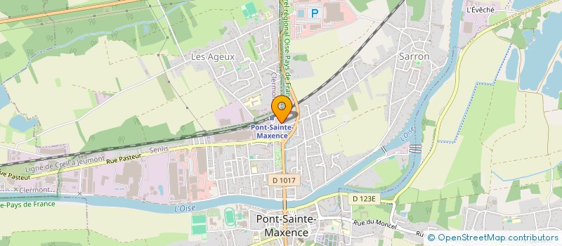 localisation de l'entreprise CALVISCI  PONT-SAINTE-MAXENCE