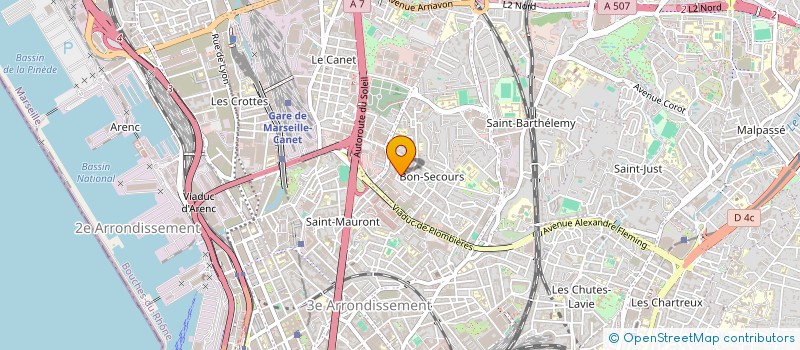 localisation de l'entreprise CALVUS CANTOR à MARSEILLE