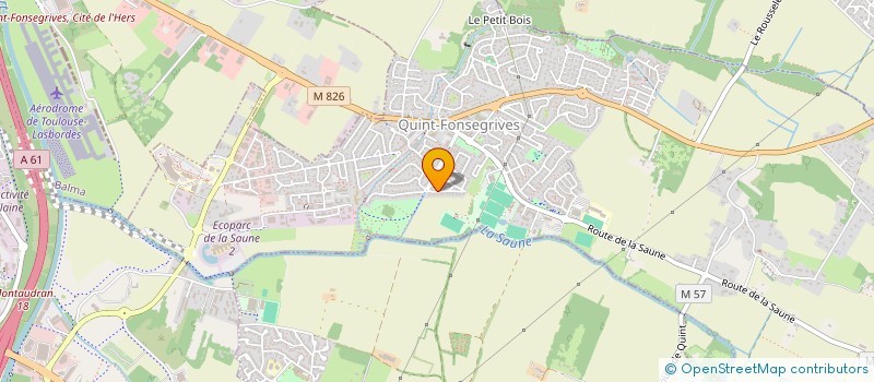 localisation de l'entreprise CALVY SUD-OUEST  SAINT-JORY