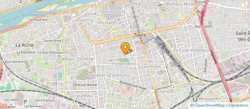 localisation de l'entreprise CALY CONSEIL à TOURS