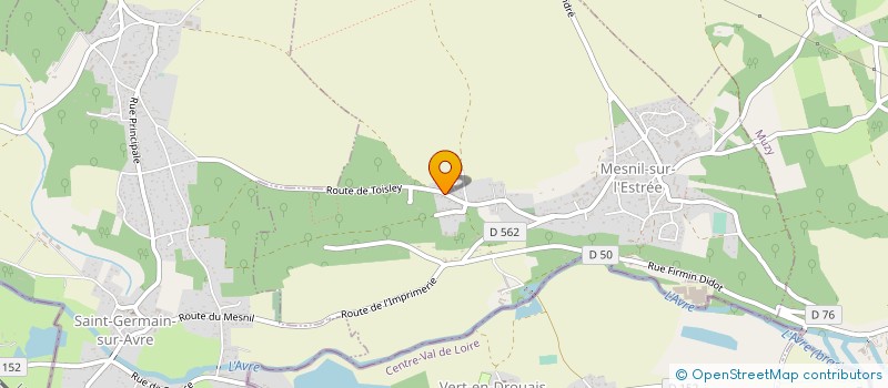 localisation de l'entreprise CALY TAXI  MESNIL-SUR-L'ESTREE