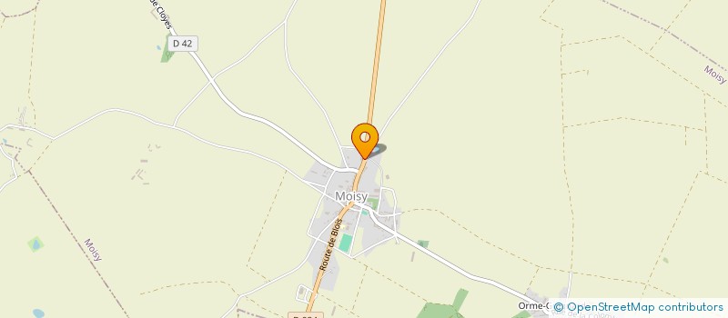 localisation de l'entreprise CALYE  MOISY