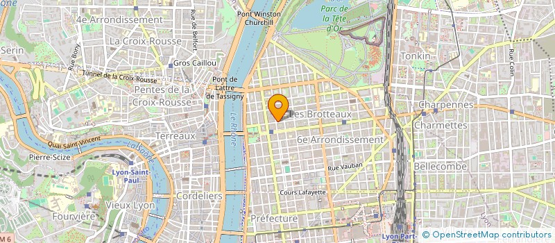 localisation de l'entreprise CALYMO à LYON