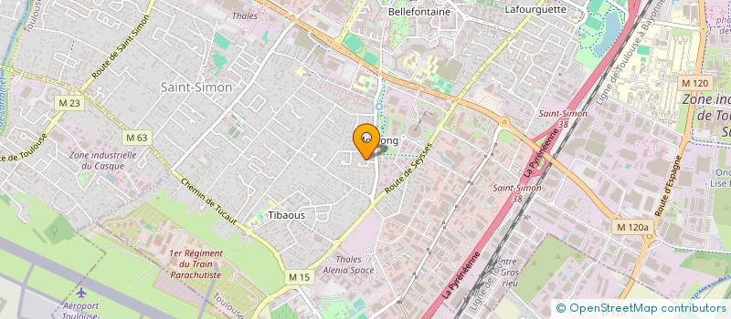 localisation de l'entreprise CALYO CONSULTING  TOULOUSE