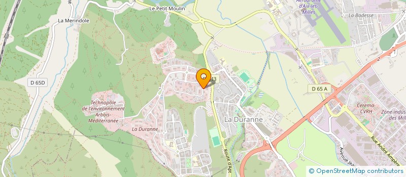 localisation de l'entreprise CALYO-TUBES  AIX-EN-PROVENCE