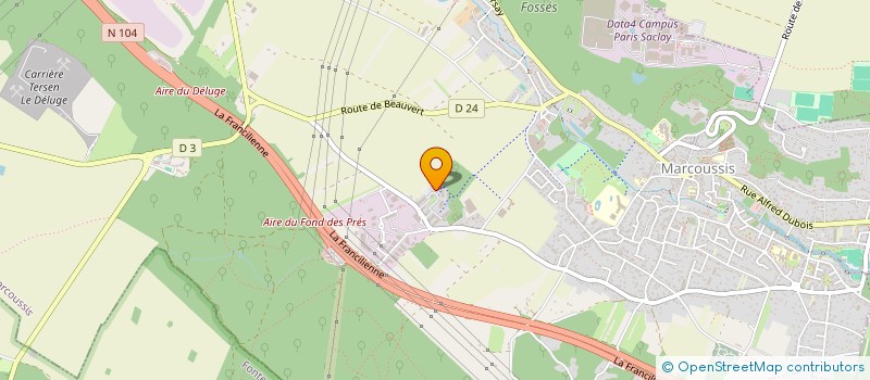 localisation de l'entreprise CALYPSEAUX à MARCOUSSIS