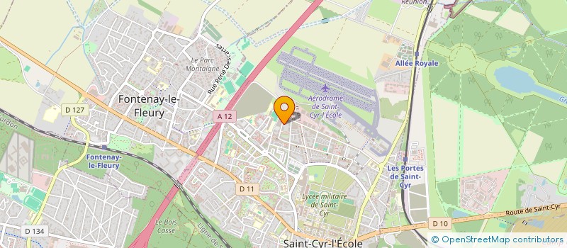 localisation de l'entreprise CALYPSEON  SAINT-CYR-L'ECOLE