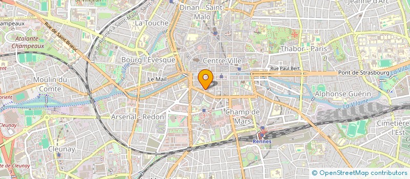 localisation de l'entreprise CALYPSO  RENNES