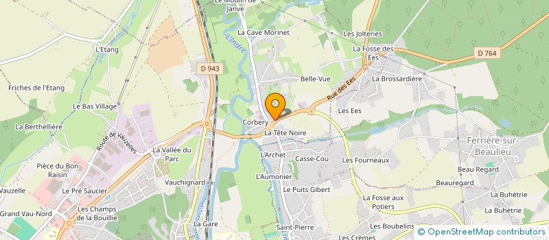 localisation de l'entreprise CALYPSO  LOCHES