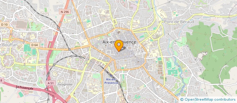 localisation de l'entreprise CALYPSO à AIX-EN-PROVENCE