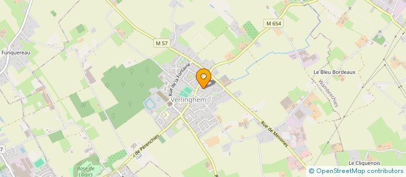 localisation de l'entreprise CALYPSO  VERLINGHEM