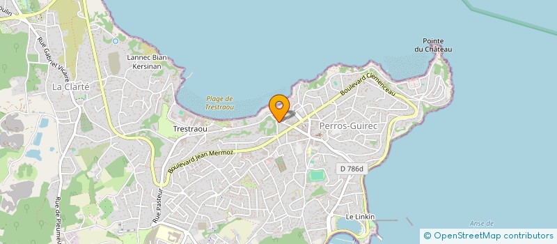 localisation de l'entreprise CALYPSO  PERROS-GUIREC