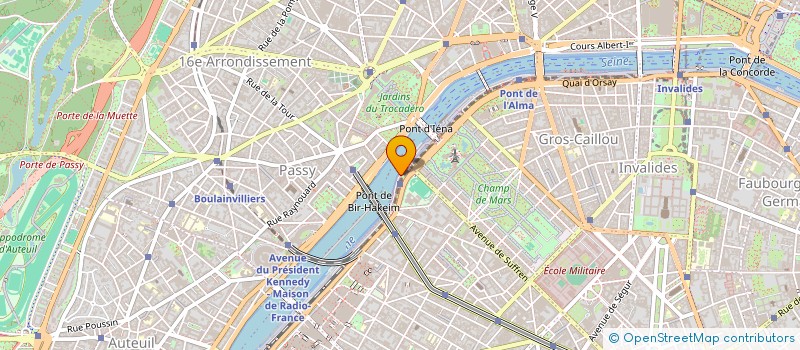 localisation de l'entreprise CALYPSO  PARIS