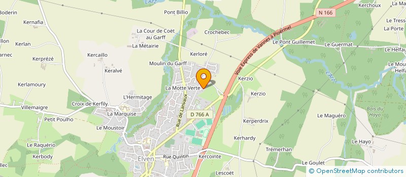 localisation de l'entreprise CALYPSO  TREFFLEAN