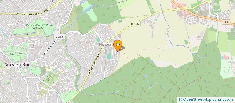 localisation de l'entreprise CALYPSO SAS  NOISEAU