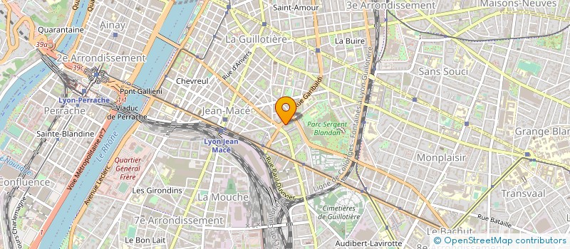 localisation de l'entreprise CALYS  LYON