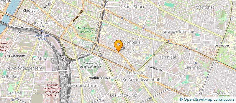 localisation de l'entreprise CALYS  LYON